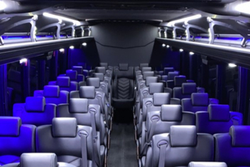 Federal Way Charter Bus Interior