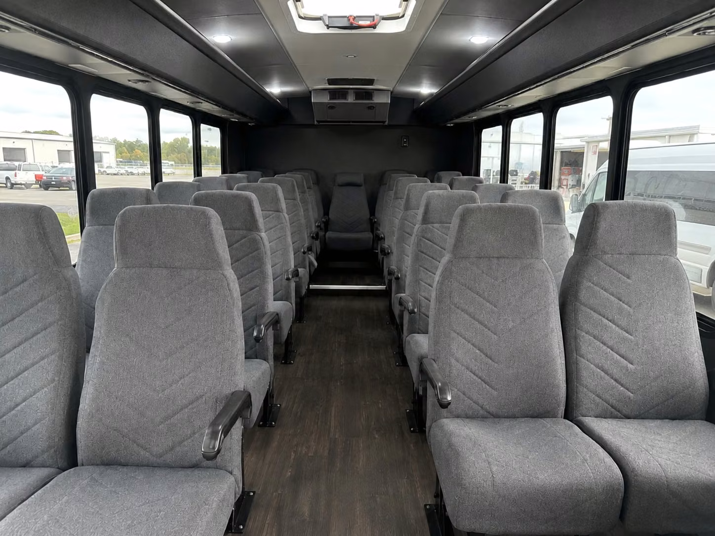 20 passenger minibus inside