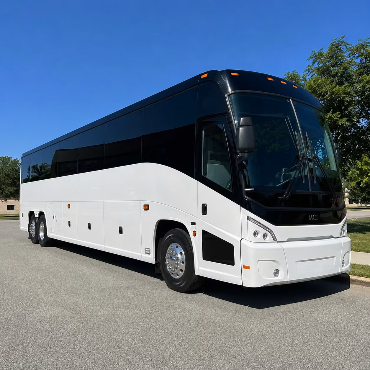 56 passenger charter bus