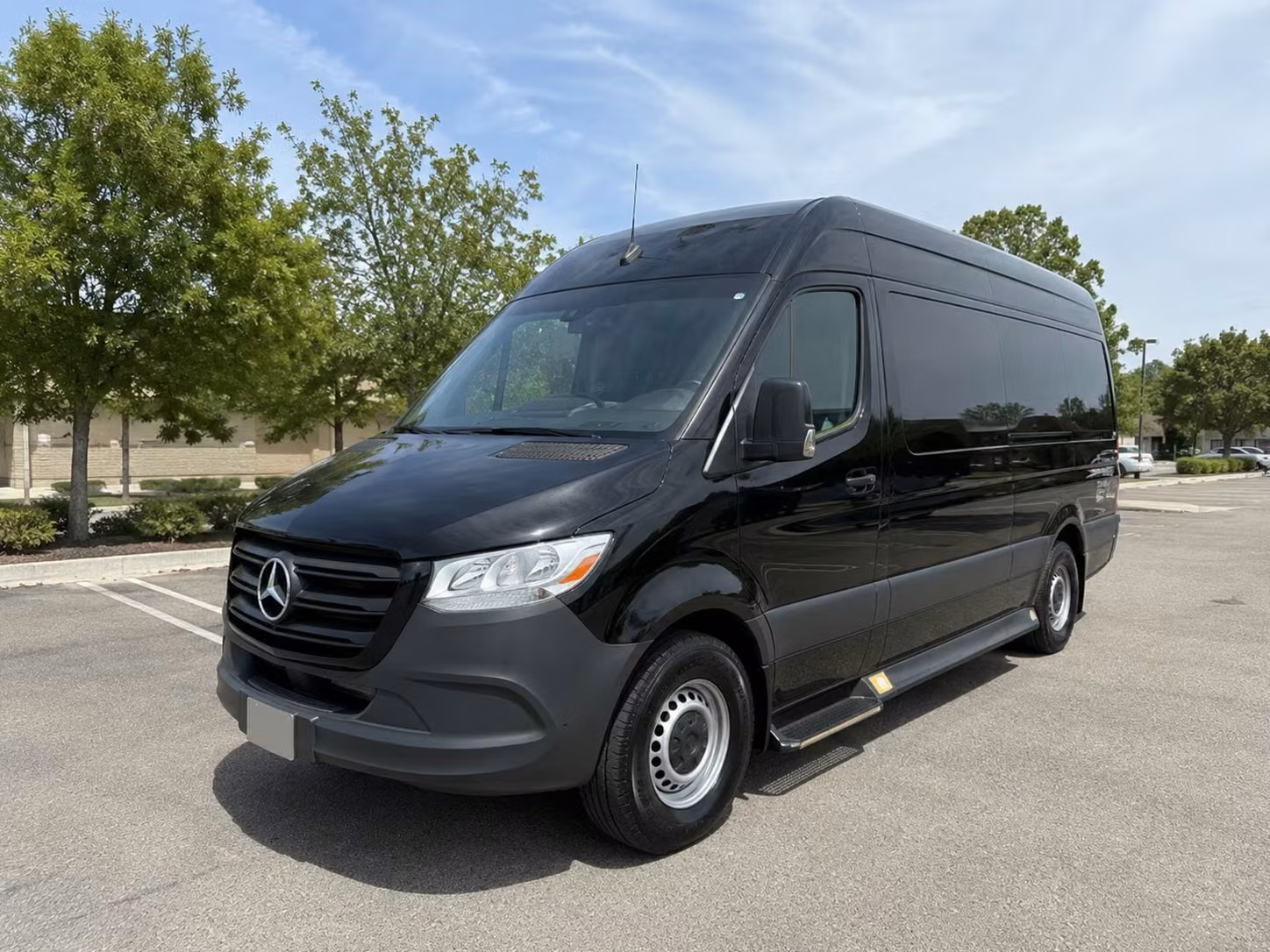 sprinter van with driver